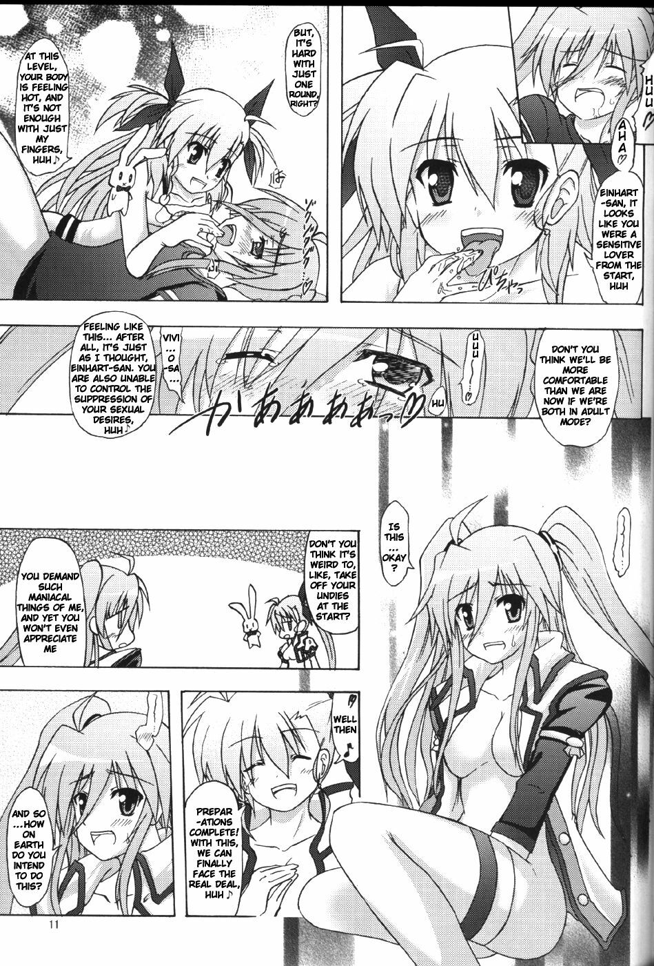 (COMIC1☆04) [Saisho kara Negative (Zakki)] Seiou-sama no ViVid na Itazura (Mahou Shoujo Lyrical Nanoha) [English] [Tonigobe] page 8 full