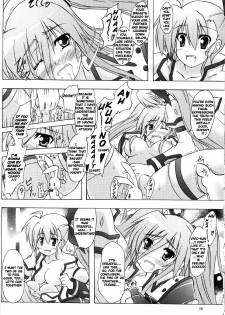 (COMIC1☆04) [Saisho kara Negative (Zakki)] Seiou-sama no ViVid na Itazura (Mahou Shoujo Lyrical Nanoha) [English] [Tonigobe] - page 13