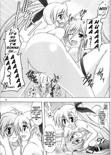 (COMIC1☆04) [Saisho kara Negative (Zakki)] Seiou-sama no ViVid na Itazura (Mahou Shoujo Lyrical Nanoha) [English] [Tonigobe] - page 16