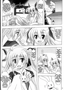 (COMIC1☆04) [Saisho kara Negative (Zakki)] Seiou-sama no ViVid na Itazura (Mahou Shoujo Lyrical Nanoha) [English] [Tonigobe] - page 17