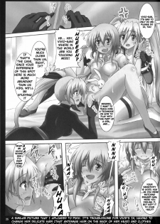 (COMIC1☆04) [Saisho kara Negative (Zakki)] Seiou-sama no ViVid na Itazura (Mahou Shoujo Lyrical Nanoha) [English] [Tonigobe] - page 22