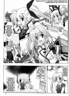 (COMIC1☆04) [Saisho kara Negative (Zakki)] Seiou-sama no ViVid na Itazura (Mahou Shoujo Lyrical Nanoha) [English] [Tonigobe] - page 2