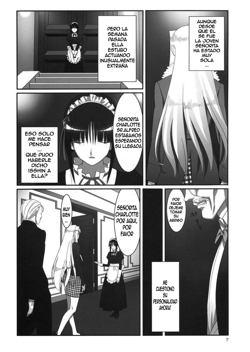 (C77) [Hito no Fundoshi (Yukiyoshi Mamizu)] Admired beautiful flower. 2 | Admirando la bella flor. 2 (Princess Lover!) [Spanish] {Kallen-Kozuki} page 6 full