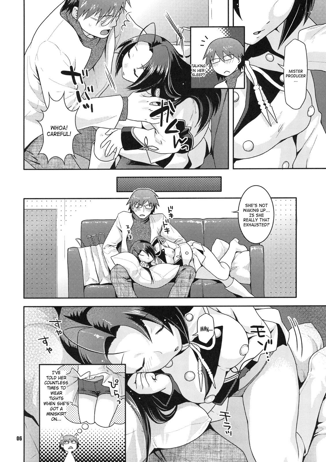 [Nekomataya (Nekomata Naomi)] Butaiura no Nemuri-hime | Backstage Sleeping Beauty (THE iDOLM@STER) [English] [SaHa] page 5 full