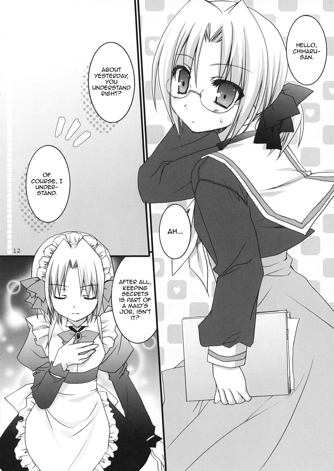 (Shitsuji Toranoana! 2) [Kokikko (Sesena Yau)] Haru Iro (Hayate no Gotoku!) [English] [Kiljaeden] page 12 full