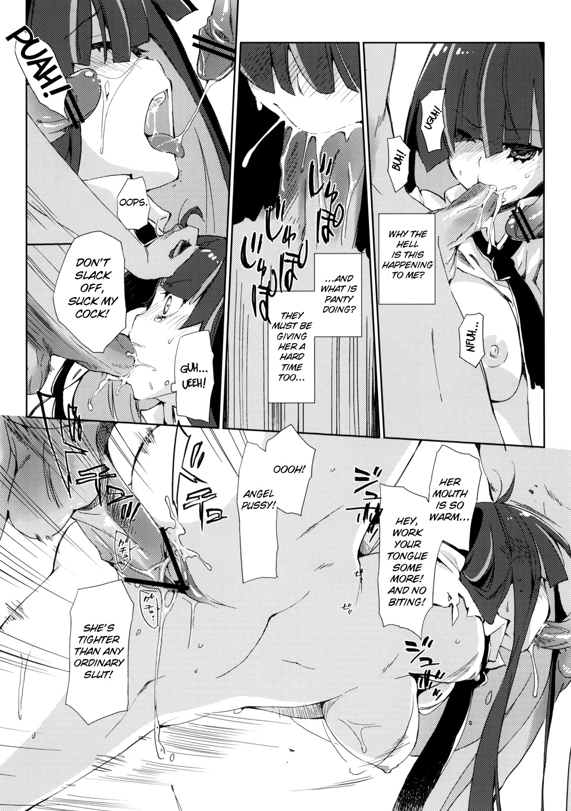 (C79) [Mono x Chro (Kokonoka)] ¿inmoral unmoral? (Panty & Stocking with Garterbelt) [English] =Little White Butterflies= page 10 full