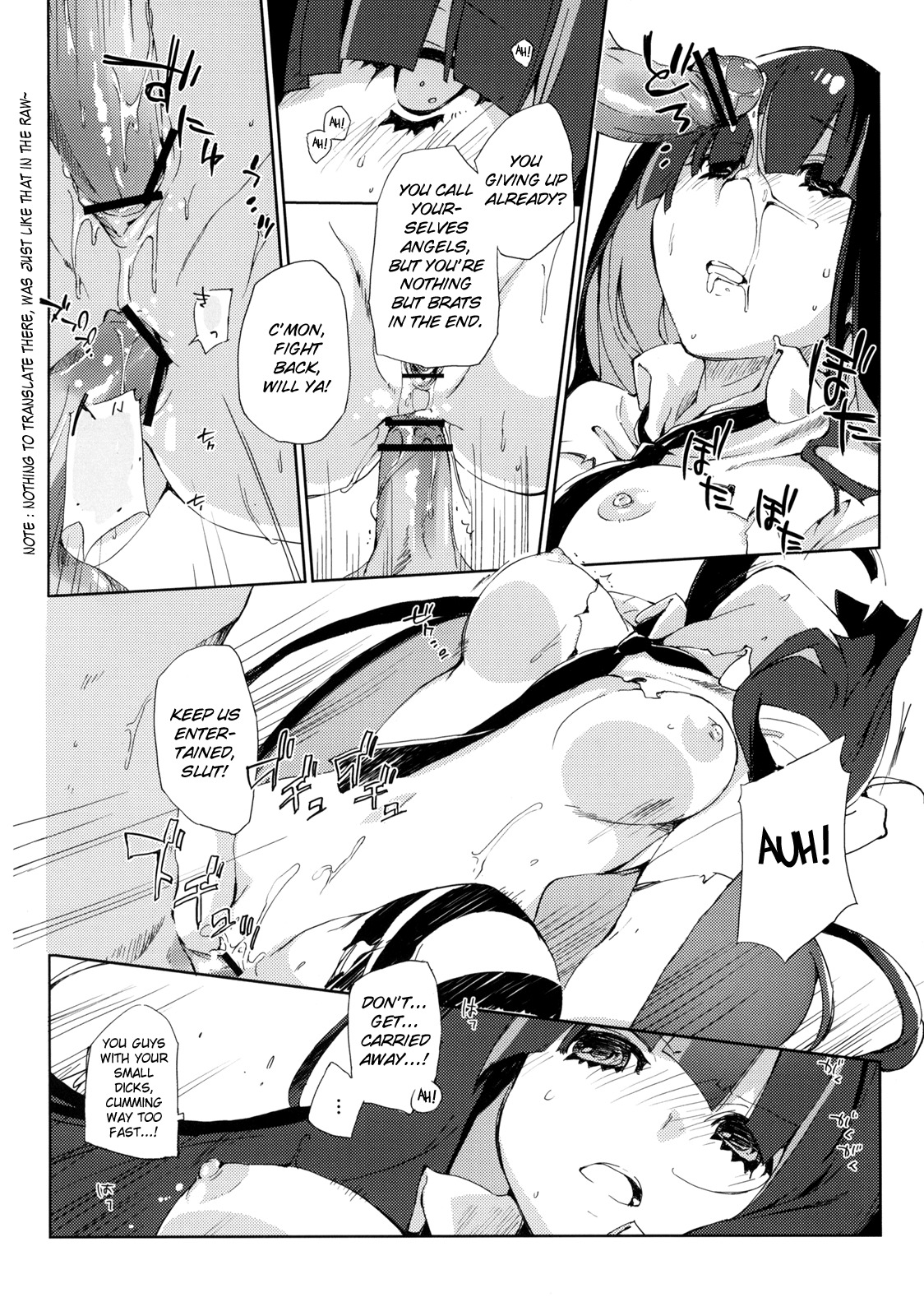 (C79) [Mono x Chro (Kokonoka)] ¿inmoral unmoral? (Panty & Stocking with Garterbelt) [English] =Little White Butterflies= page 19 full