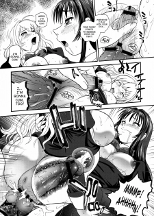 (Puniket 22) [Behind Moon (Q)] Otome wa Boku o Okashiteru ~Futanari Elder | The Maiden Raping My Sister ~Futanari Elder~ (Otome wa Boku ni Koishiteru Futari no Elder) [English] [SaHa] - page 35