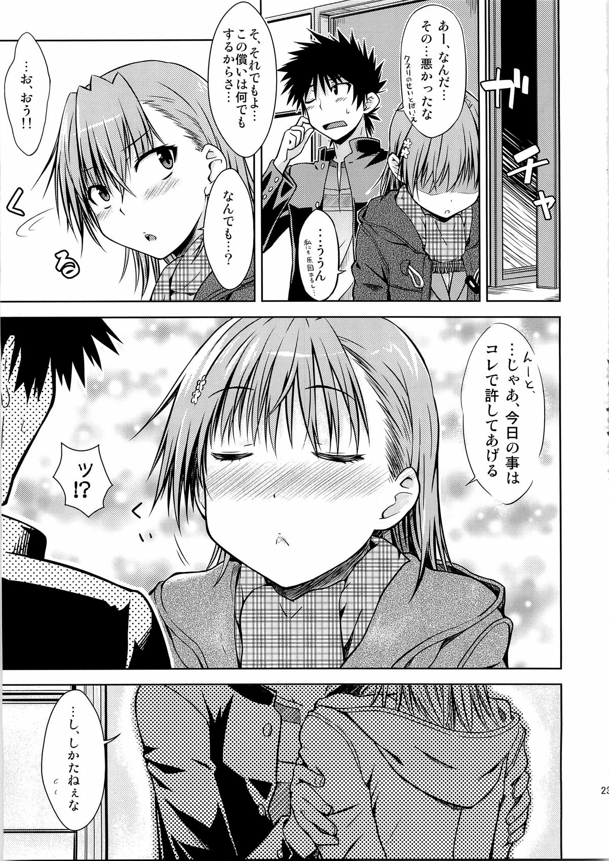 (C79) [Aspergillus (Okara)] I♥H (Toaru Kagaku no Railgun) page 23 full