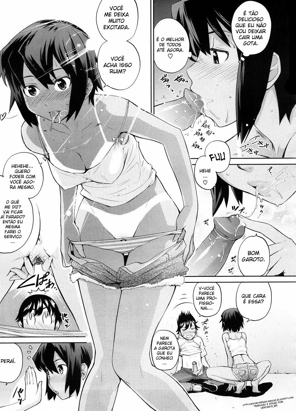 [Teri Terio] Umi de Aetara | If we could meet by the sea (COMIC Megastore 2008-10) [Portuguese-BR] [HentaieyeBR] [Decensored] page 13 full