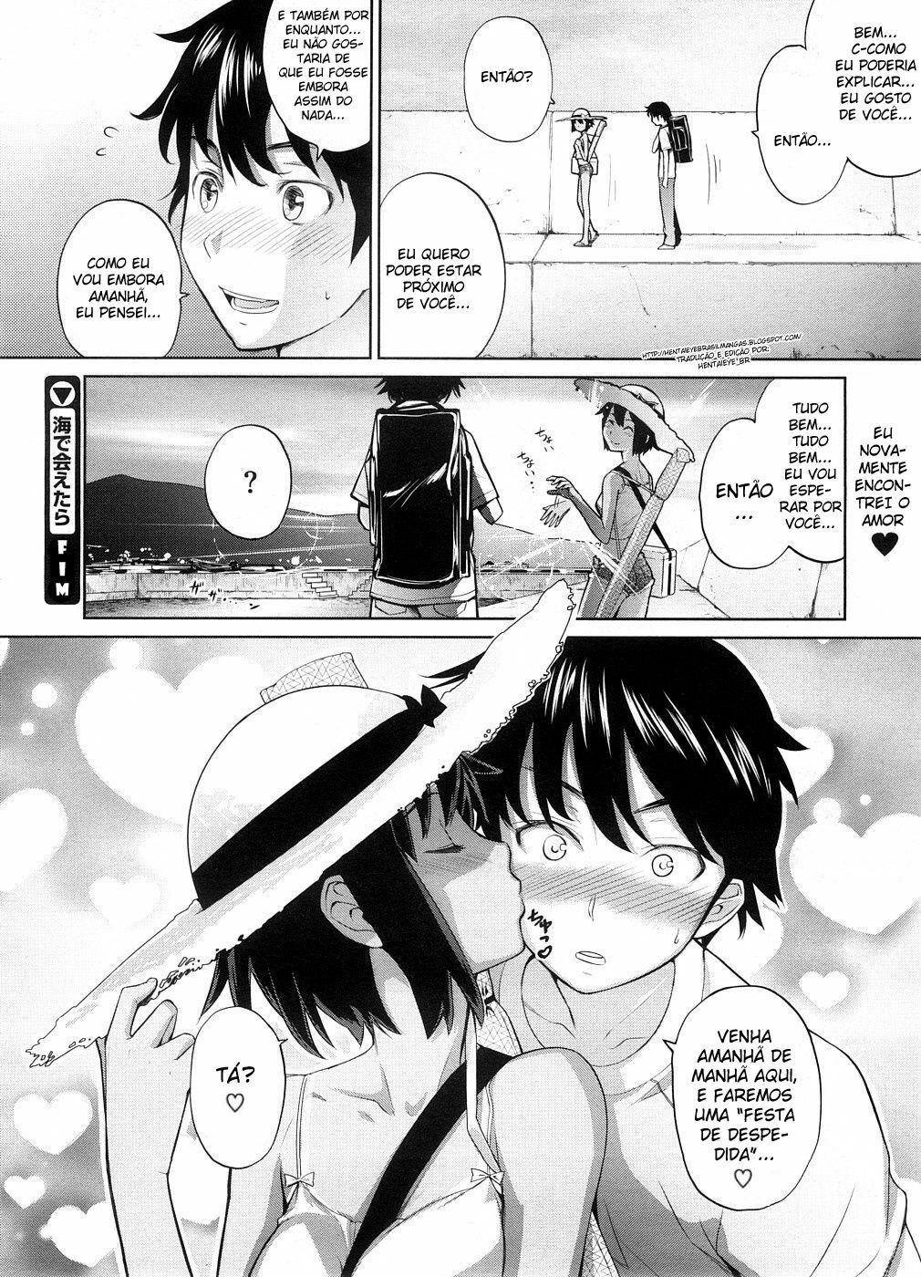 [Teri Terio] Umi de Aetara | If we could meet by the sea (COMIC Megastore 2008-10) [Portuguese-BR] [HentaieyeBR] [Decensored] page 20 full