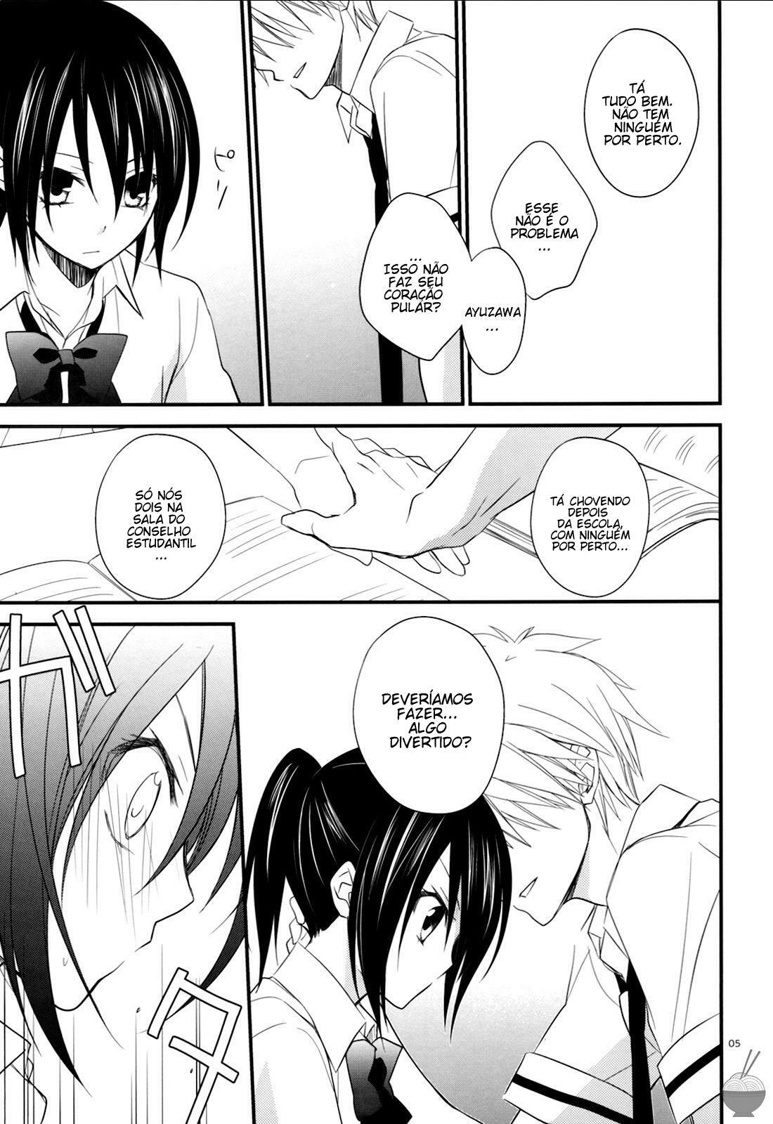 (C78) [m.s.t. (Nanami Yasuna)] Elle*2 (Kaichou wa Maid-sama) [Portuguese-BR] [P.Sena~] page 4 full