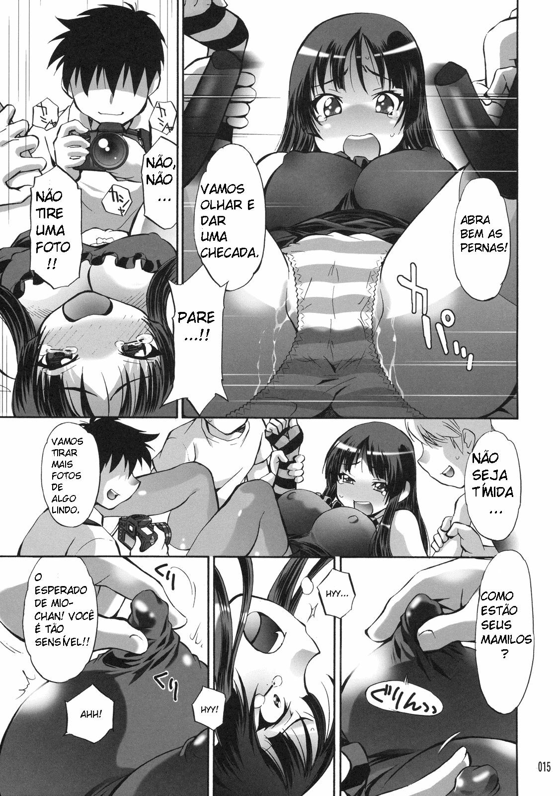 (C76) [Studio Wallaby (Nagisa Minami)] Mio no Chouritsu (K-ON!) [Portuguese-BR] [Hentai Pie] page 14 full