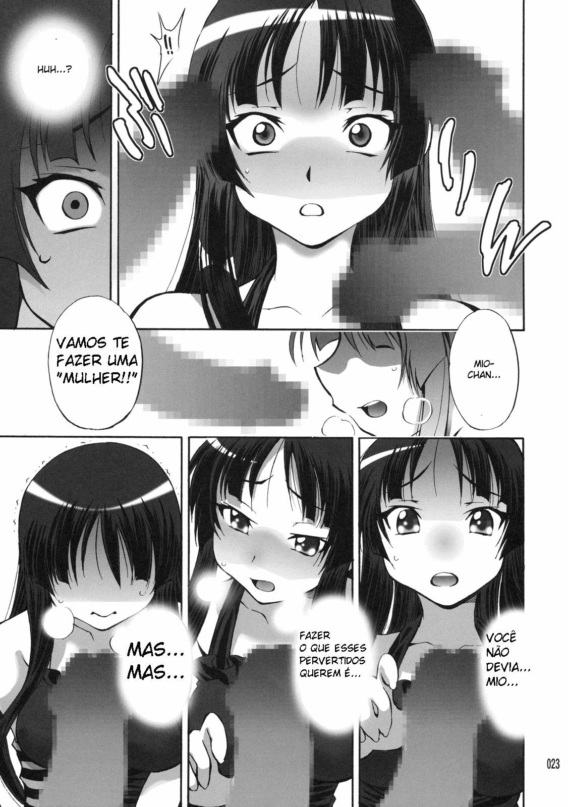 (C76) [Studio Wallaby (Nagisa Minami)] Mio no Chouritsu (K-ON!) [Portuguese-BR] [Hentai Pie] page 22 full