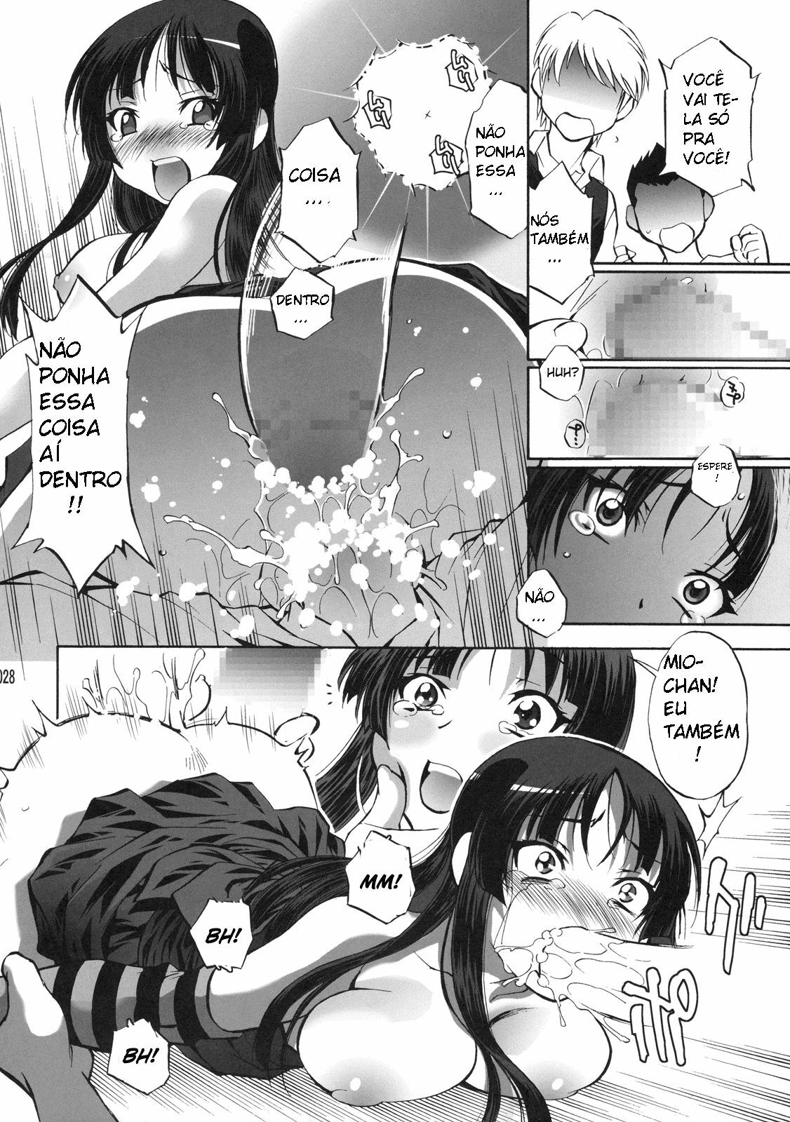 (C76) [Studio Wallaby (Nagisa Minami)] Mio no Chouritsu (K-ON!) [Portuguese-BR] [Hentai Pie] page 27 full