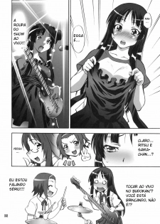 (C76) [Studio Wallaby (Nagisa Minami)] Mio no Chouritsu (K-ON!) [Portuguese-BR] [Hentai Pie] - page 7