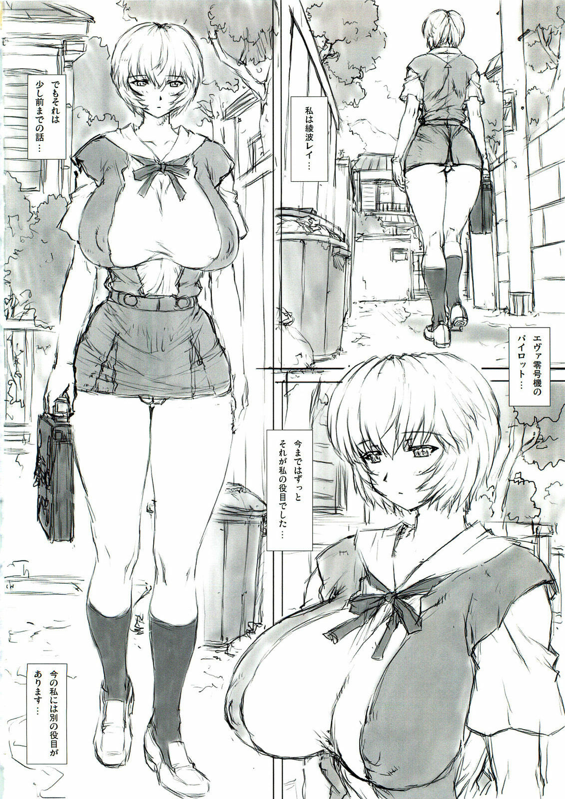 (C79) [Nakayohi Mogudan (Mogudan)] Ayanami Dai 4 Kai Pre Ban (Neon Genesis Evangelion) page 4 full