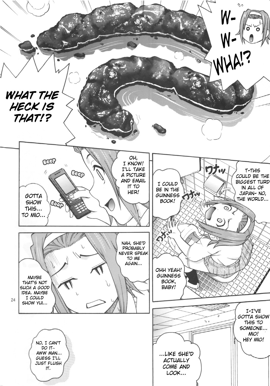 (C76) [Cool Brain (Kitani Sai)] B-ON! (K-On!) [English] [Chocolate] page 24 full