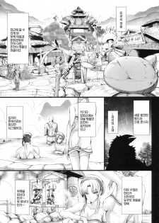 (C79) [UDON-YA (Kizuki Aruchu, ZAN)] MonHun no Erohon 10 | 몬헌의 에로책 10 (Monster Hunter) [Korean] [AiTo] - page 4