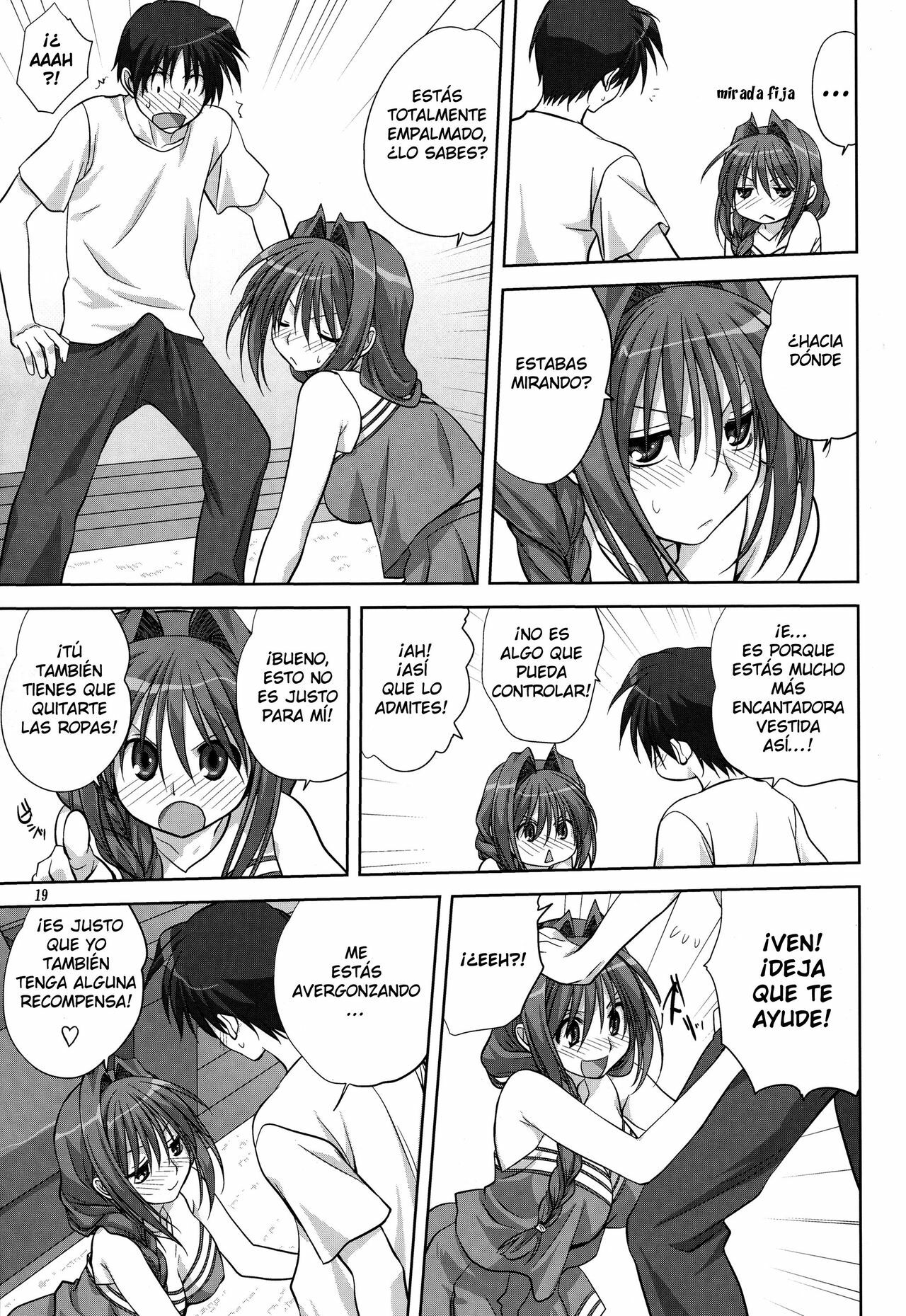 (C78) [Mitarashi Club (Mitarashi Kousei)] Akiko-san to Issho 6 (Kanon) [Spanish] [Japandream Scantrad] page 21 full