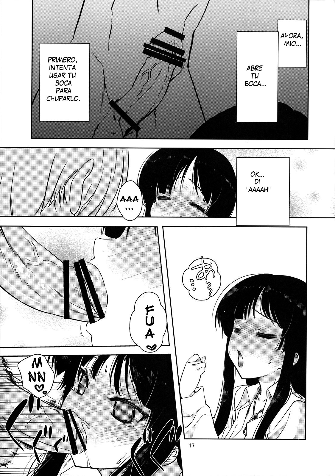 (C76) [Nama Cream Biyori (Nanase Meruchi)] Mio-tan! (K-ON!) [Spanish] [Chmod-R777] page 16 full