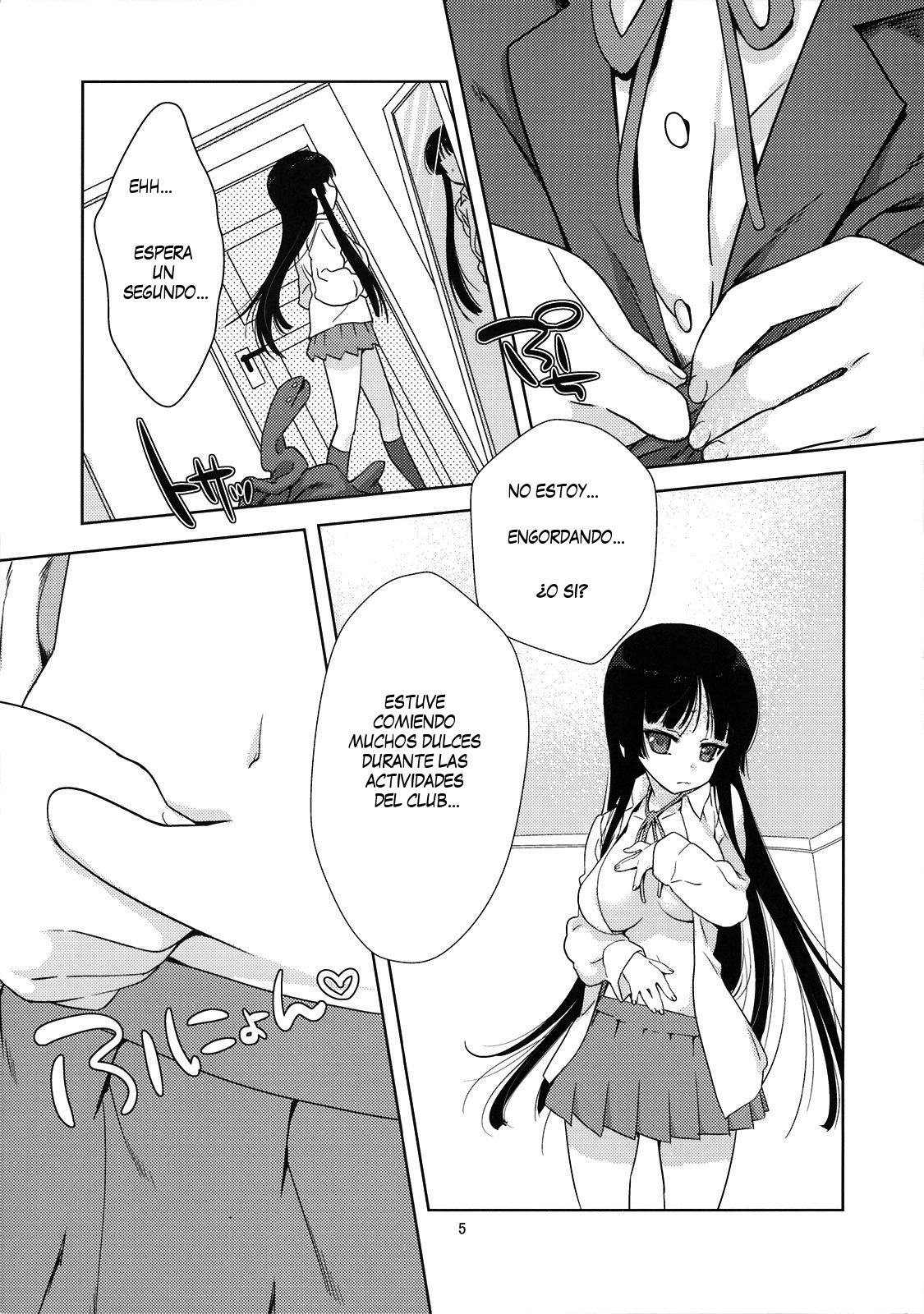 (C76) [Nama Cream Biyori (Nanase Meruchi)] Mio-tan! (K-ON!) [Spanish] [Chmod-R777] page 4 full