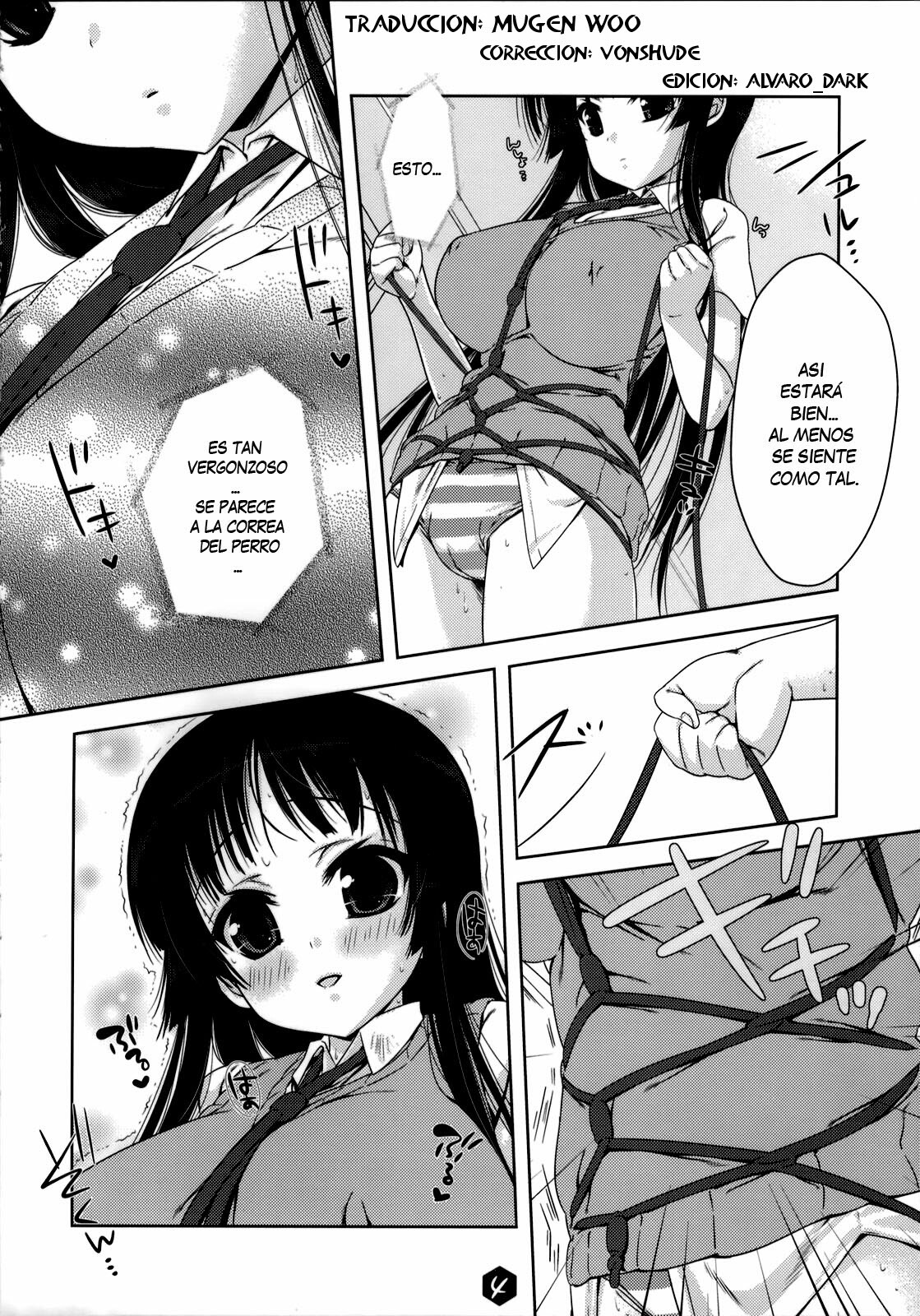 (SC45) [Nama Cream Biyori (Nanase Meruchi)] Mio-tan! 3 (K-ON!) [Spanish] [Chmod-R777] page 4 full