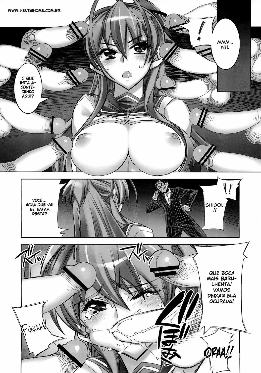 [Kashiwa-ya (Hiyo Hiyo)] SUCK OF THE DEAD (Gakuen Mokushiroku HIGHSCHOOL OF THE DEAD) [Portuguese-BR] [hentaihome.com.br] page 13 full