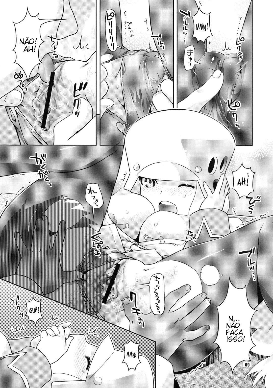 (C71) [Nekomataya (Nekomata Naomi)] Tsubuyaki Unbalance (Kujibiki Unbalance) [Portuguese-BR] [HentaiHome] page 9 full