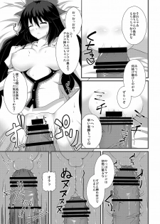 (C79) [Right away (Sakai Minato)] Okuu-chan to Seiteki ni Fusion Shitai!! (Touhou Project) - page 10