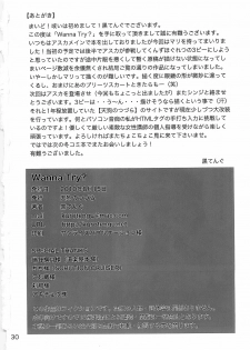 (C78) [Tengu no Tsuzura (Kuro Tengu)] Wanna Try? (Neon Genesis Evangelion) - page 30