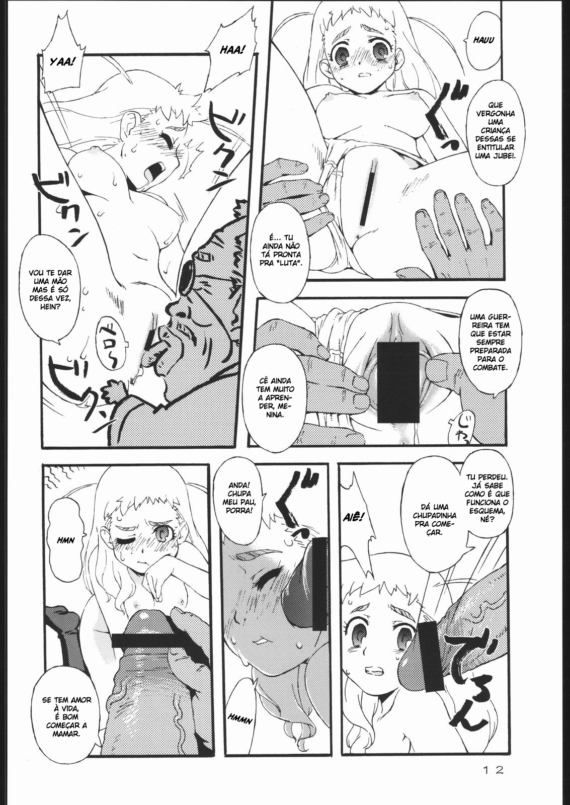 [666protect (Jingrock)] Freesia Jubei-chan Siberia Yagyuu ga Chougyakushu (Jubei-chan) [Portuguese-BR] [HentaiPie] page 11 full