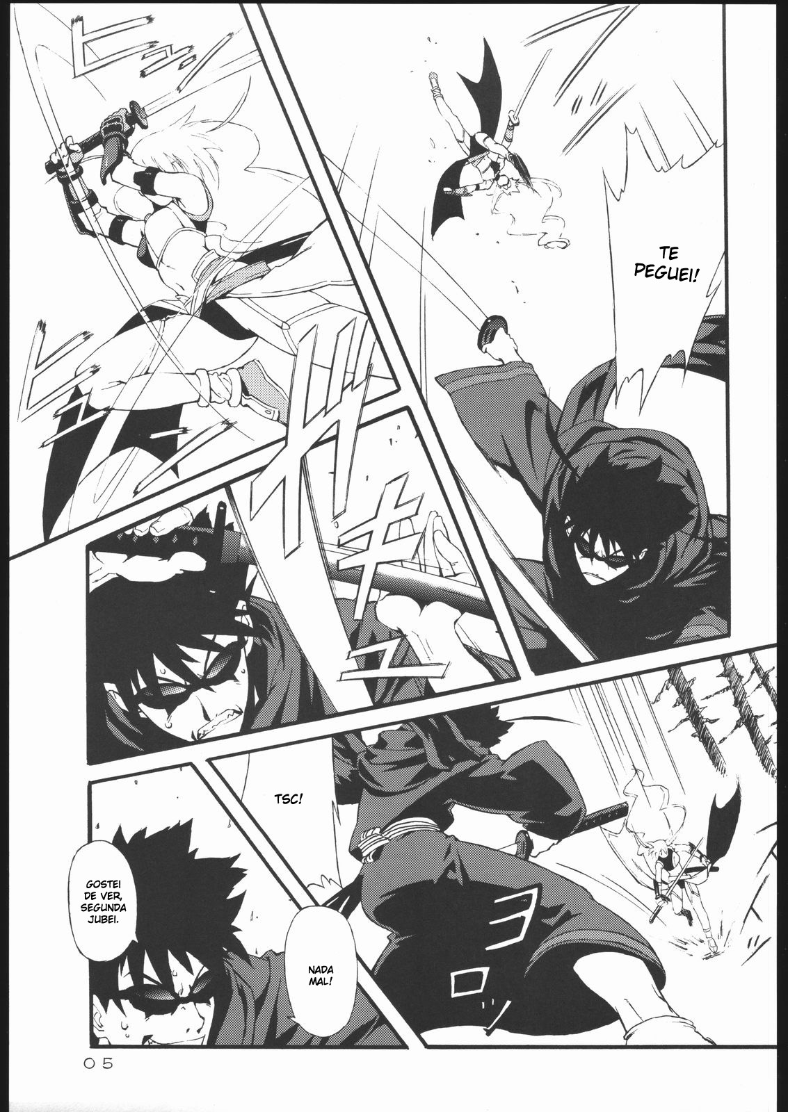 [666protect (Jingrock)] Freesia Jubei-chan Siberia Yagyuu ga Chougyakushu (Jubei-chan) [Portuguese-BR] [HentaiPie] page 4 full