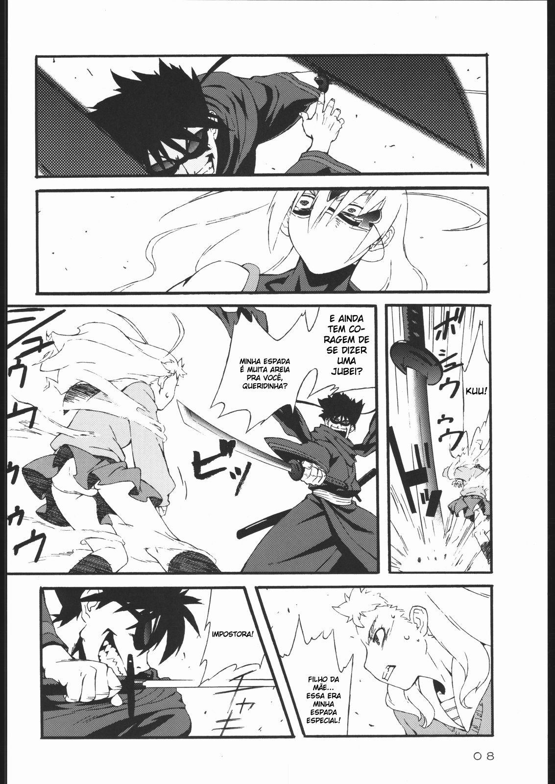 [666protect (Jingrock)] Freesia Jubei-chan Siberia Yagyuu ga Chougyakushu (Jubei-chan) [Portuguese-BR] [HentaiPie] page 7 full