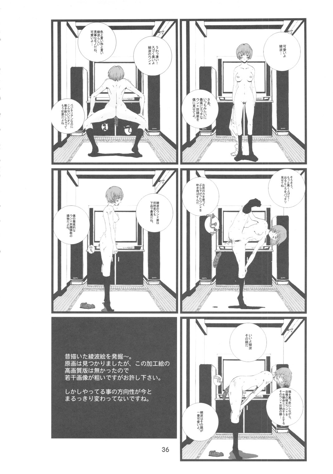 (C79) [Combat Mon-Mon (Hiratsura Masaru)] Ayanami (Neon Genesis Evangelion) page 35 full