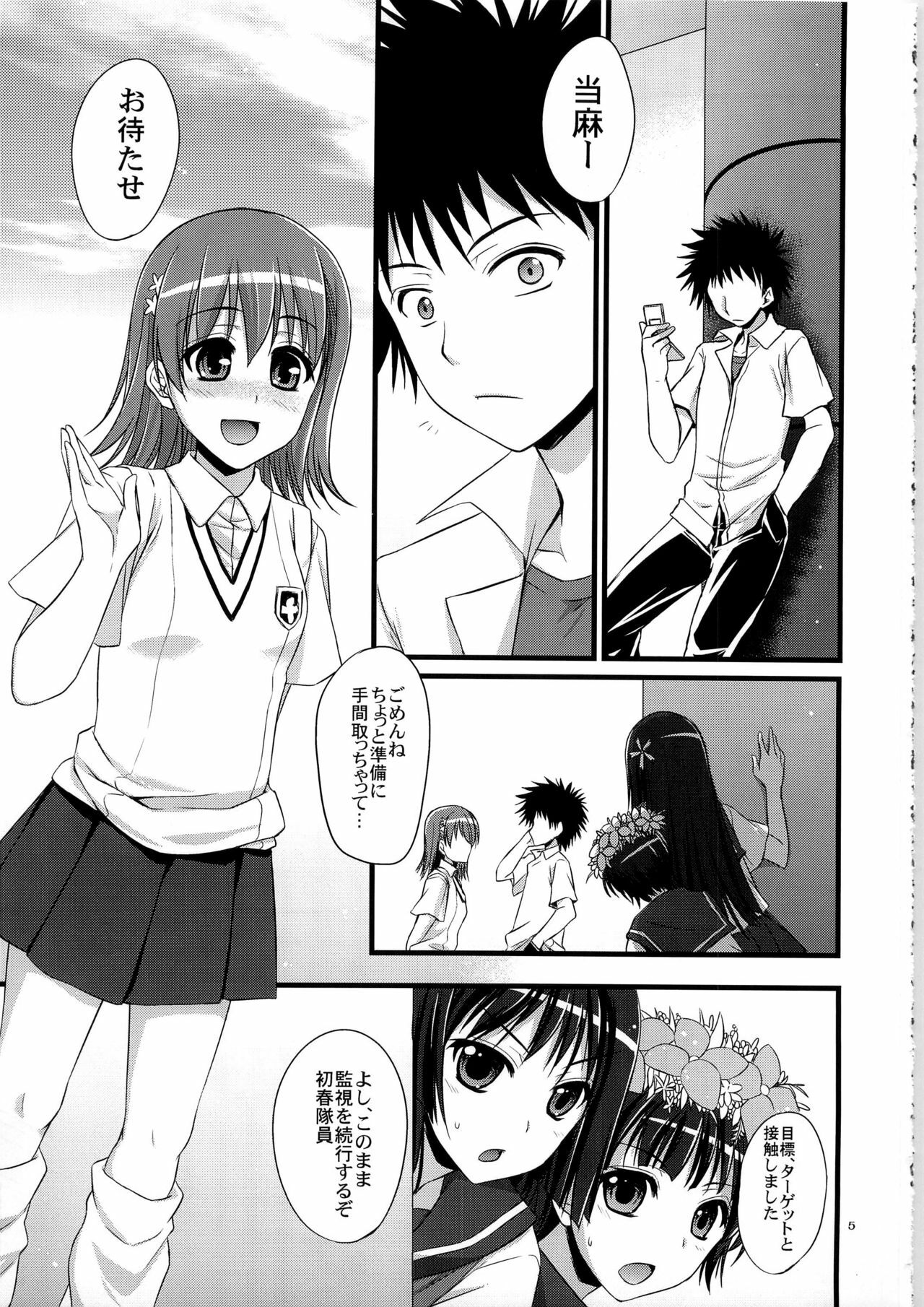 (C79) [Himeya (Abe Inori)] Ore no BiriBiri ga Konna Deredere na Wake ga Nai (Toaru Majutsu no Index) page 5 full