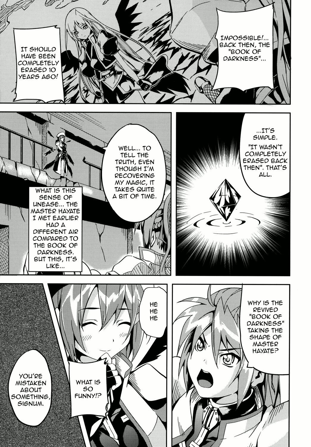 (Lyrical Magical 09) [Senpen Banka-Shiki (DATE)] OVER CRASH (Mahou Shoujo Lyrical Nanoha) [English] page 4 full