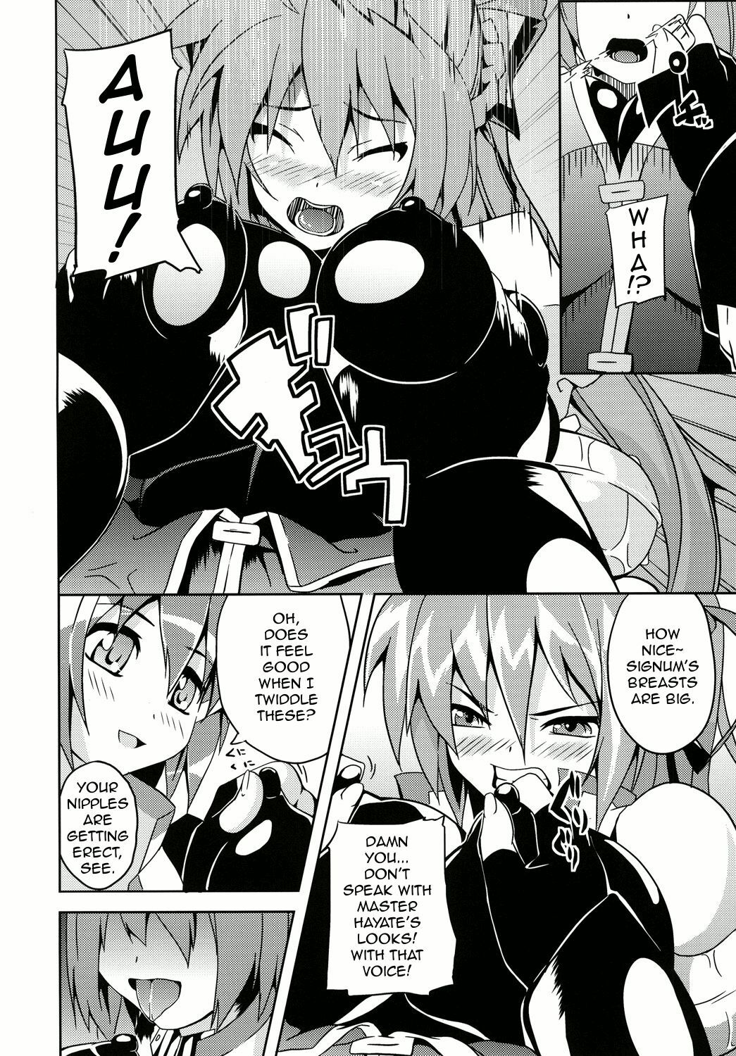 (Lyrical Magical 09) [Senpen Banka-Shiki (DATE)] OVER CRASH (Mahou Shoujo Lyrical Nanoha) [English] page 7 full