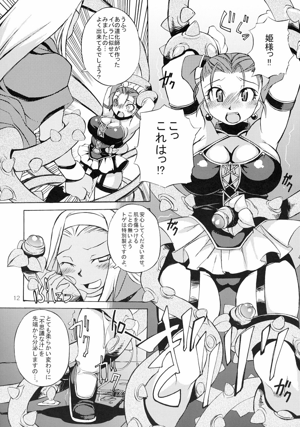 (C69) [Gadoujuku (Kawacchi Hirohiro)] Oppai Ippai Yume Oppai (Dragon Quest VIII) page 11 full
