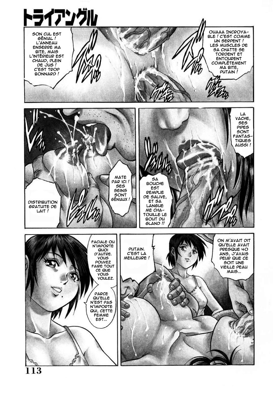 [Yamasaki Masato, Yanagawa Rio] Triangle - a triangular love affair [French] [HHH] page 113 full