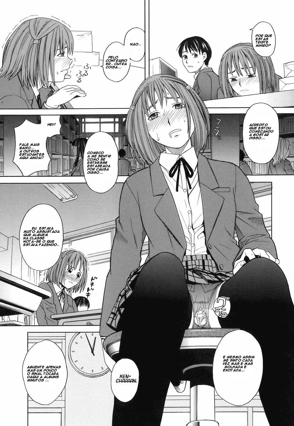 [Zukiki] Mihiro no Datsu Anal Sengen | A Pequena Revolução Anal de Mihiro (School Girl) [Portuguese-BR] {Haruka Tenoh} page 11 full