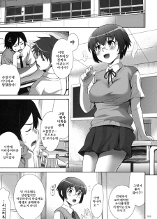 (C79) [Goromenz (Yasui Riosuke)] Jimihen | 지미헨 (Ore no Imouto ga Konna ni Kawaii Wake ga Nai) [Korean] [나키우사기] - page 4