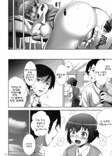 (C79) [Goromenz (Yasui Riosuke)] Jimihen | 지미헨 (Ore no Imouto ga Konna ni Kawaii Wake ga Nai) [Korean] [나키우사기] - page 9