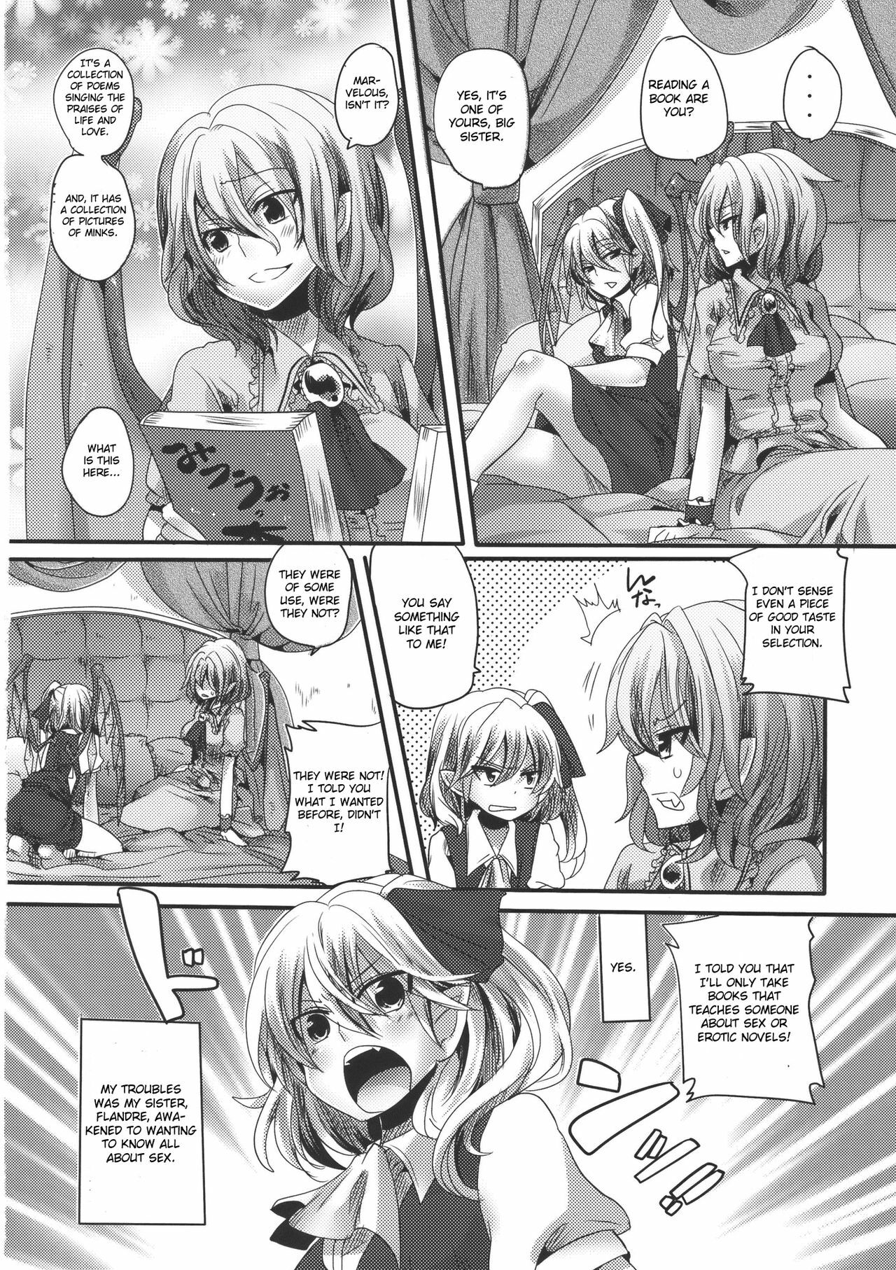 (C79) [DOUMOU (doumou)] Otonaka Fla-Remi Hon | Adult Transformation FlanRemi Book (Touhou Project) [English] {CGrascal} page 6 full