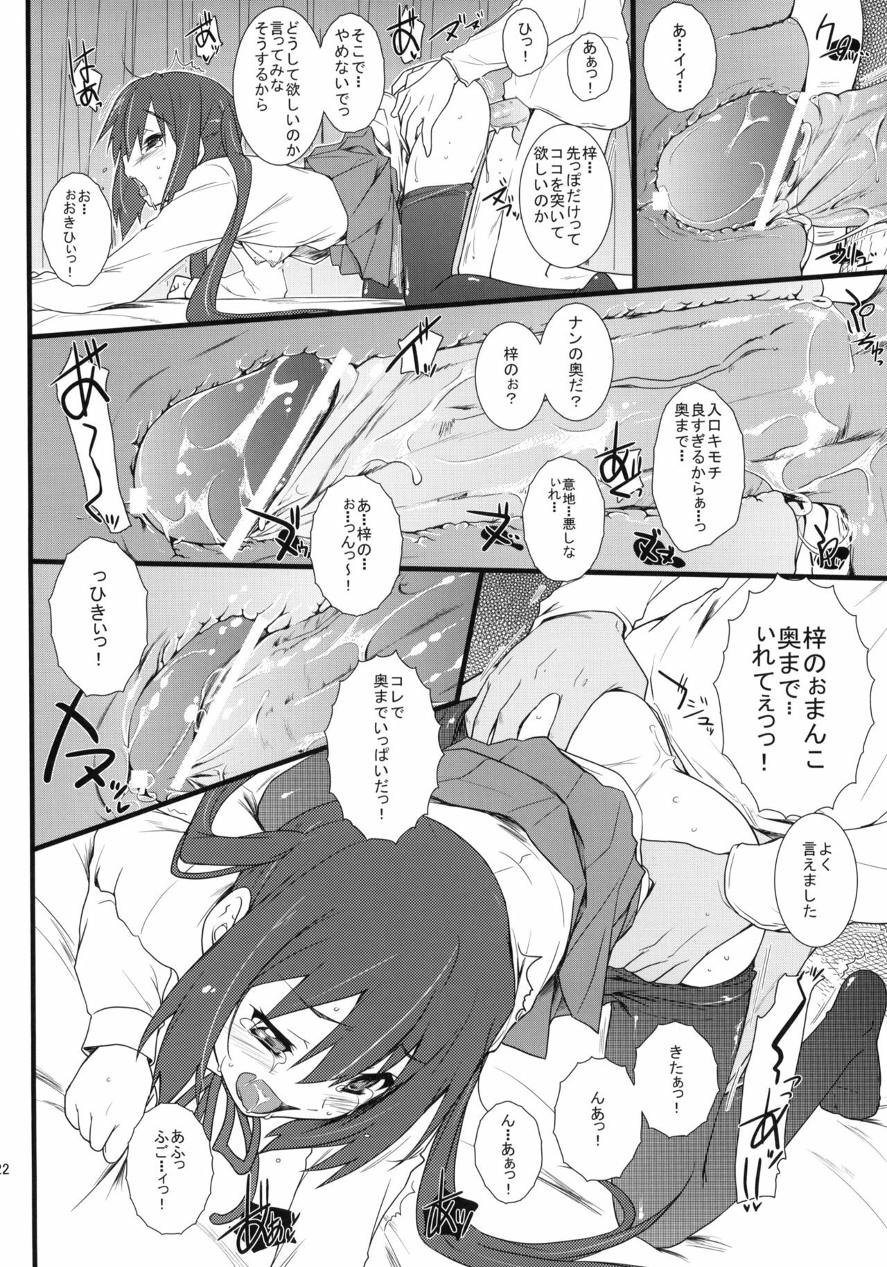 (C79) [Heaven's Gate (Andou Tomoya)] Samui Hi no Taishohou + α (K-ON!) page 21 full