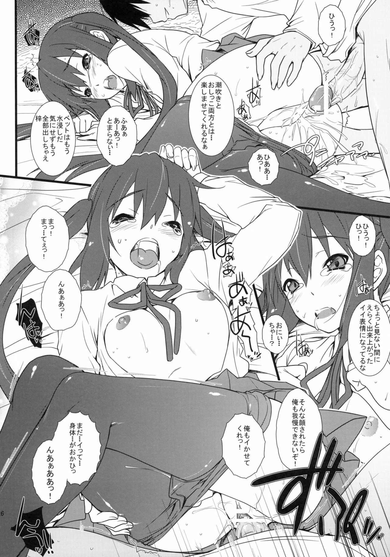 (C79) [Heaven's Gate (Andou Tomoya)] Samui Hi no Taishohou + α (K-ON!) page 25 full