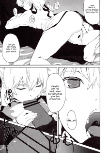 (SC47) [Ajisaidenden (Kawakami Rokkaku, Takanashi Rei)] CANON -LEARN AND SING- (Darker than Black: The Black Contractor) [English] [Vagina Justice] - page 8