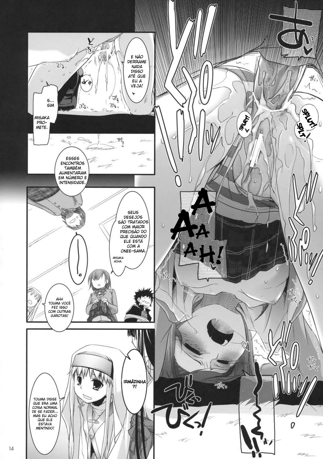 (COMIC1☆3) [Digital Lover (Nakajima Yuka)] D.L. action 47 (Toaru Majutsu no Index) [Portuguese-BR] {Chrono Kimera} page 13 full