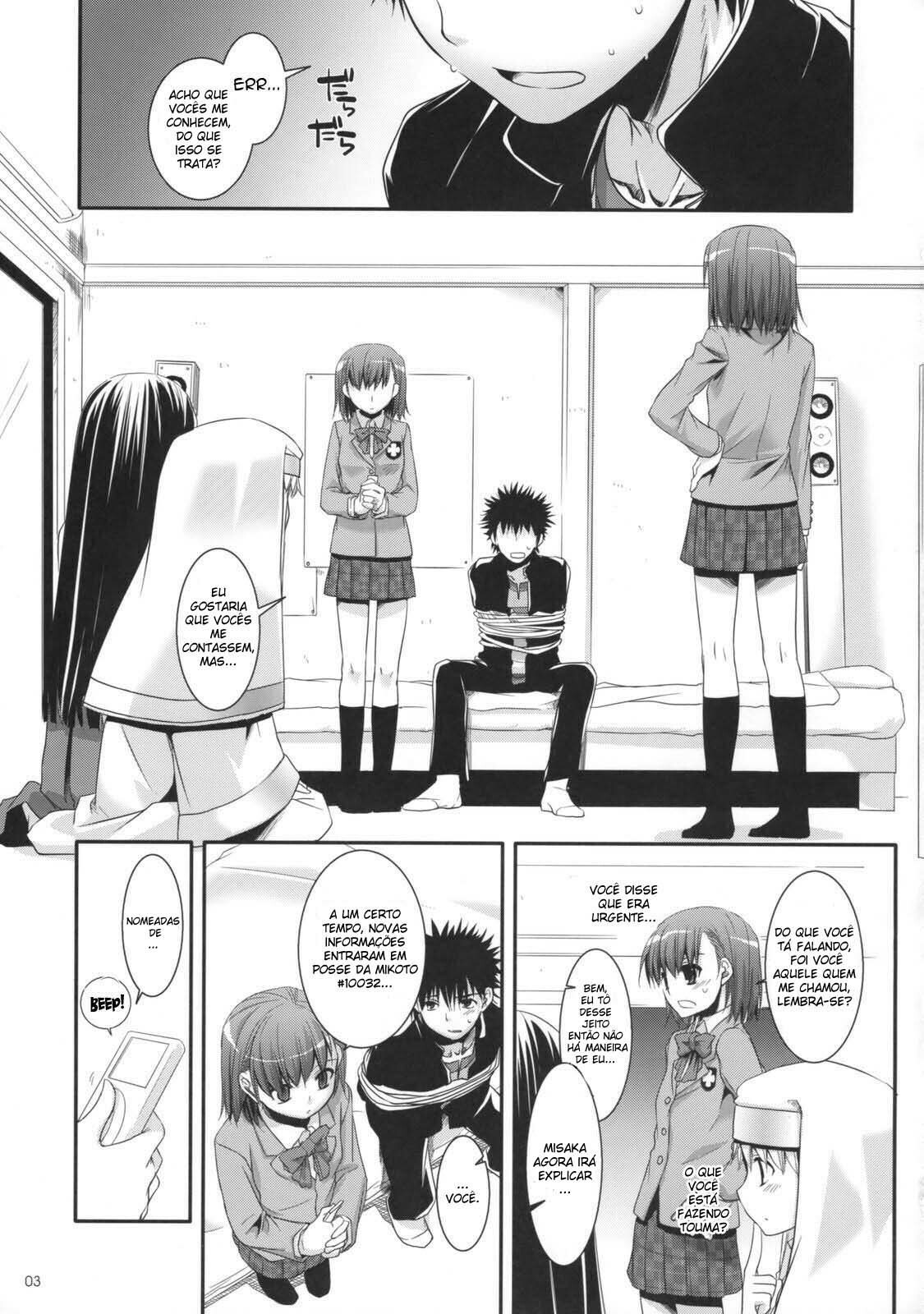 (COMIC1☆3) [Digital Lover (Nakajima Yuka)] D.L. action 47 (Toaru Majutsu no Index) [Portuguese-BR] {Chrono Kimera} page 2 full