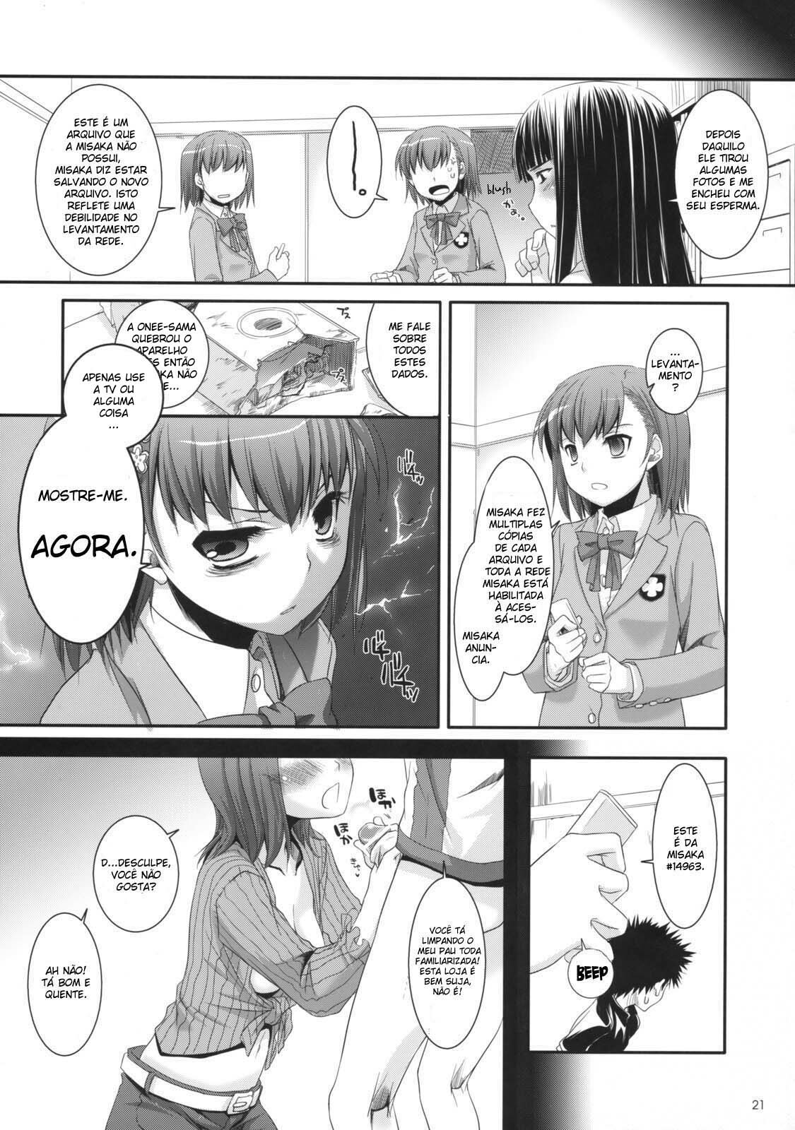 (COMIC1☆3) [Digital Lover (Nakajima Yuka)] D.L. action 47 (Toaru Majutsu no Index) [Portuguese-BR] {Chrono Kimera} page 20 full